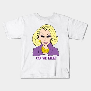 Comedian Joan Rivers fan art Kids T-Shirt